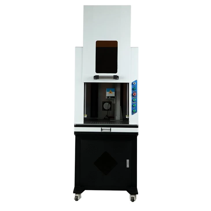 30W Enclosed Fiber Laser Marking Machine for Metal