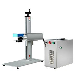 30W draagbare fiberlasermarkeermachine