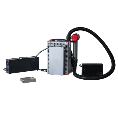 Mini rugzak laser reinigingsmachine